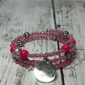 Handmade Beaded Wrap Bracelet for Women/ Seed Bead Bracelet/ Gift for her/ Charm